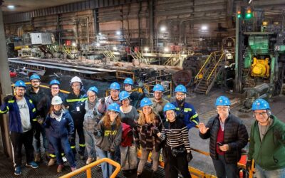 Estudiantes de Ingeniería en Metalúrgica visitan Tenaris